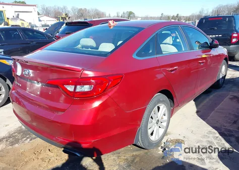 2015 Hyundai Sonata Se z USA, uszkodzony, nr VIN 5NPE24AF6FH173396